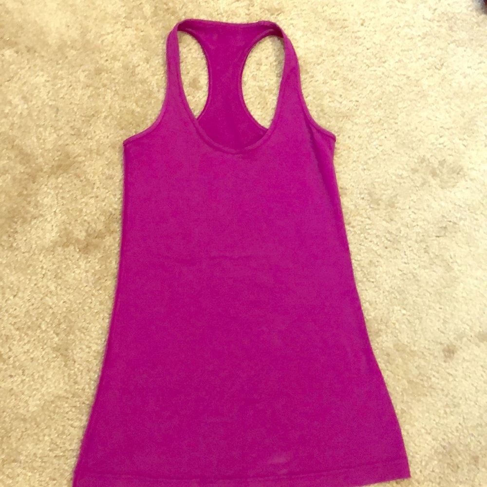 Lululemon Tank size 6 violet